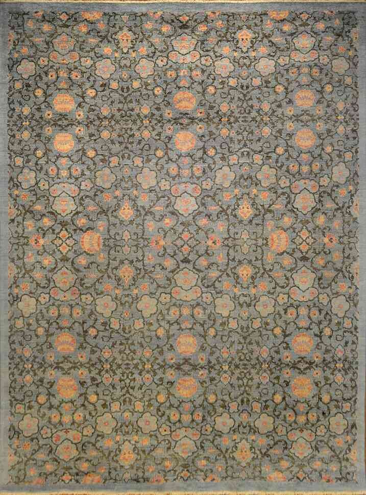 Sintra Gardens Carpet | 12'2" x 9' | Home Decor | Hand-knotted Wool Area Rug