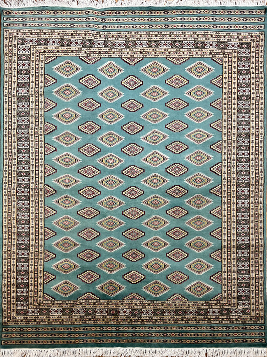 Bokhara Pende Rug | 6'8" x 4'6" | Home Decor | Hand-knotted Area Rug