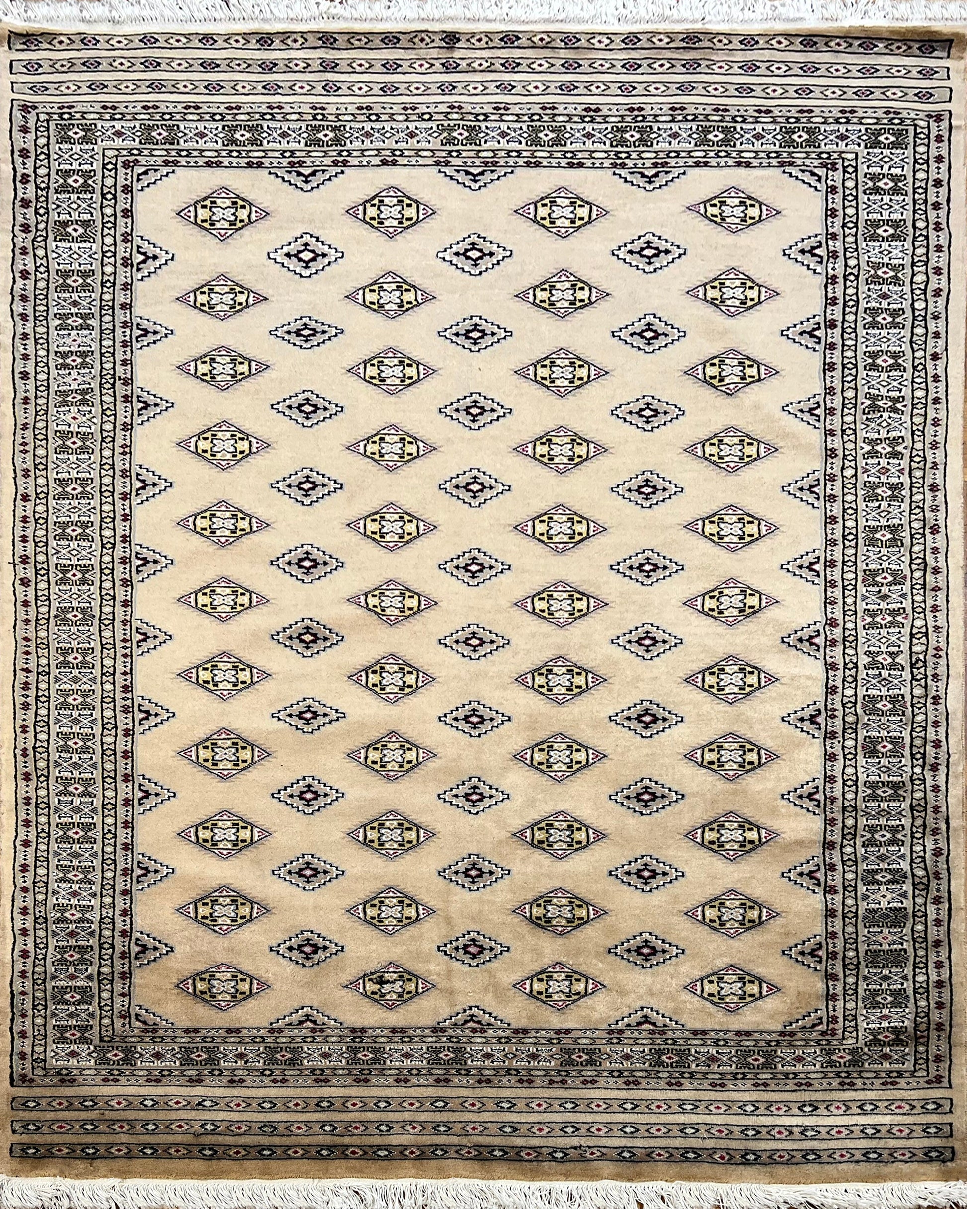 Bokhara Pende Rug | 6'6" x 4'8" | Home Decor | Hand-knotted Area Rug