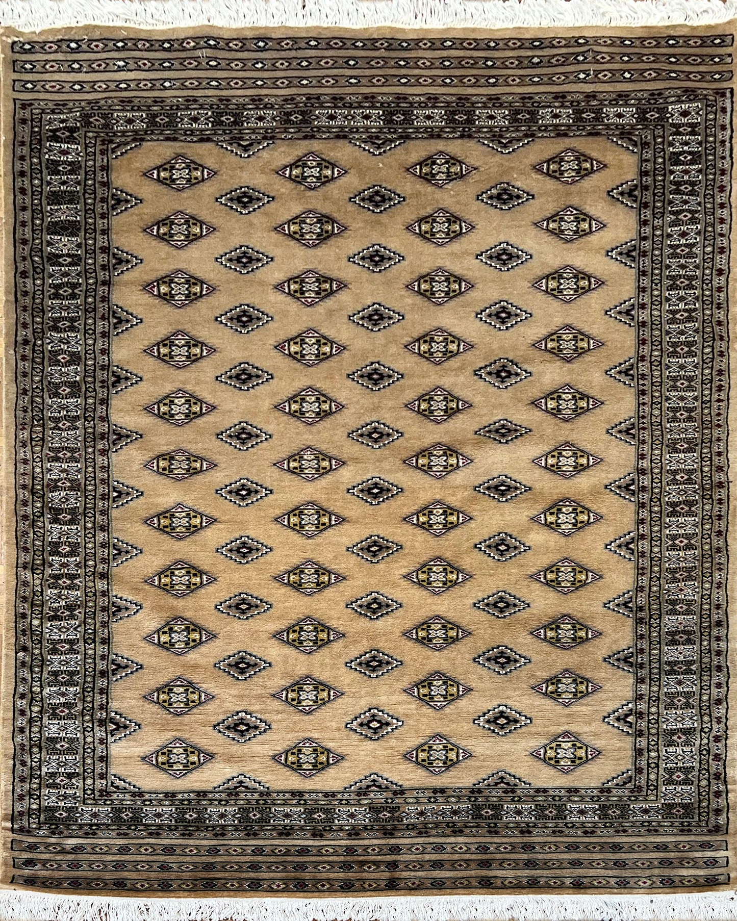 Bokhara Pende Rug | 6'6" x 4'8" | Home Decor | Hand-knotted Area Rug