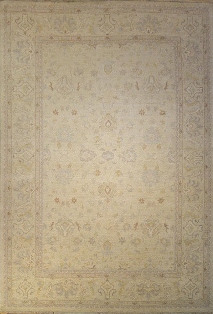 Helmand Gardens Carpet | 11'2" x 7'7" | Home Decor | Square Hand-knotted Area Rug