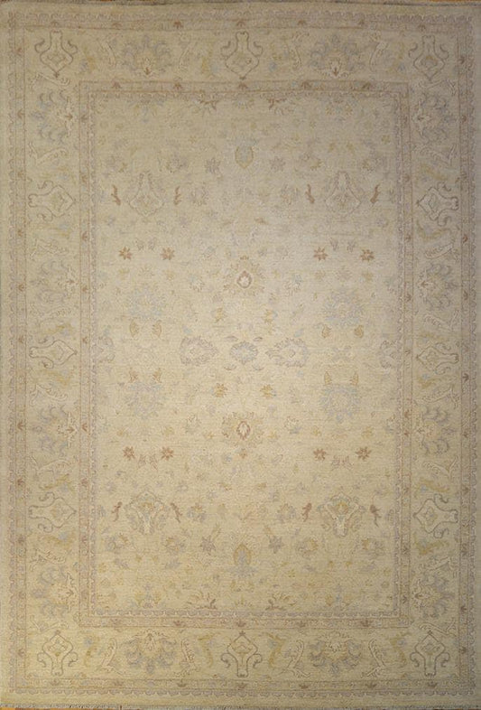 Helmand Gardens Carpet | 11'2" x 7'7" | Home Decor | Square Hand-knotted Area Rug