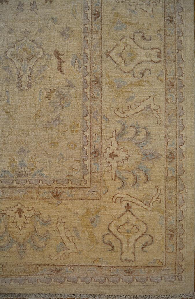 Helmand Gardens Carpet | 11'2" x 7'7" | Home Decor | Square Hand-knotted Area Rug