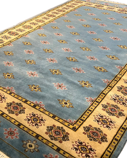 Bokhara Yomud Rug | 8' x 5'7" | Home Decor | Hand-knotted Area Rug