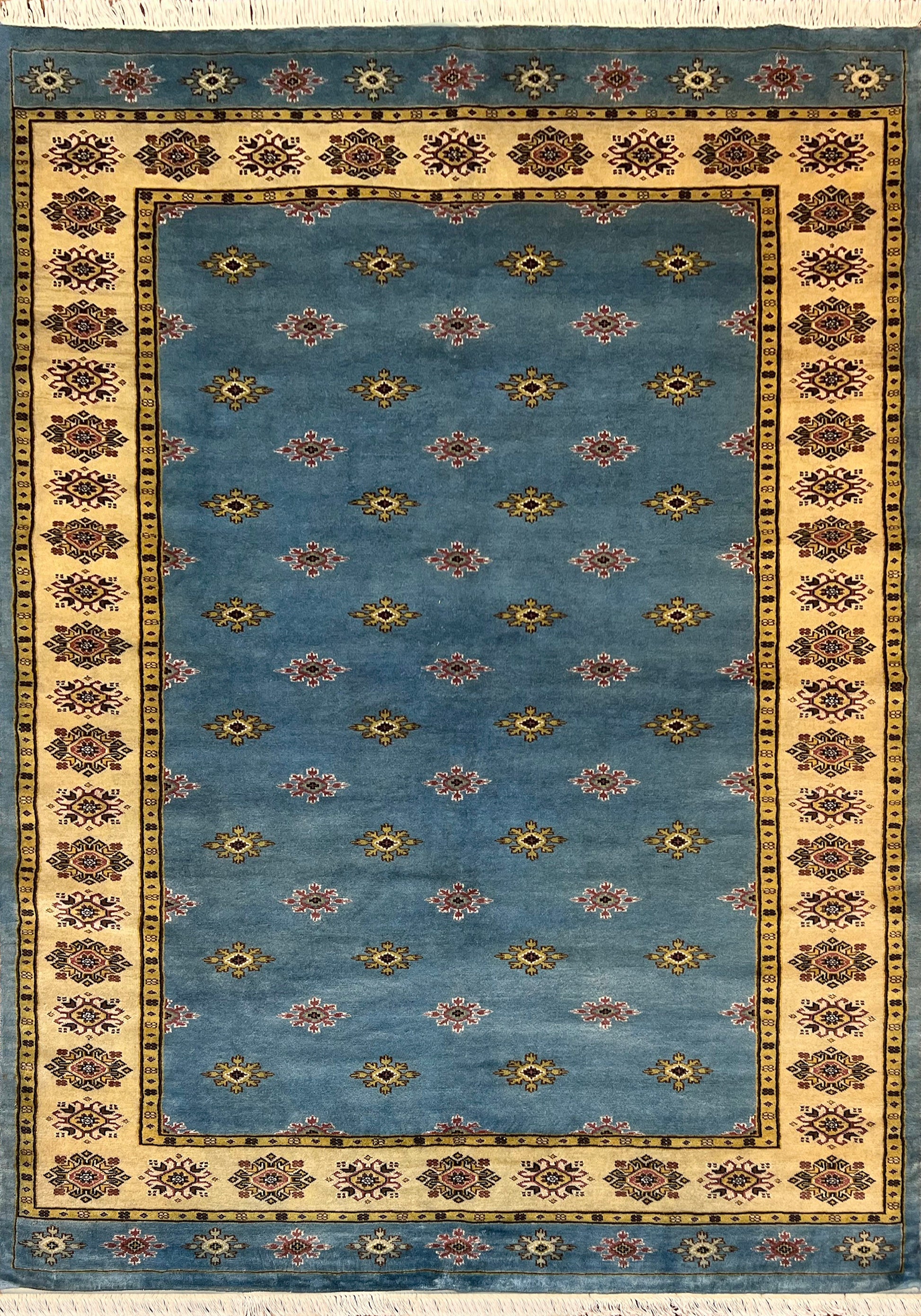 Bokhara Yomud Rug | 8' x 5'7" | Home Decor | Hand-knotted Area Rug