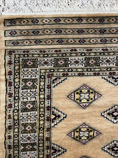 Bokhara Pende Rug | 6'6" x 4'8" | Home Decor | Hand-knotted Area Rug