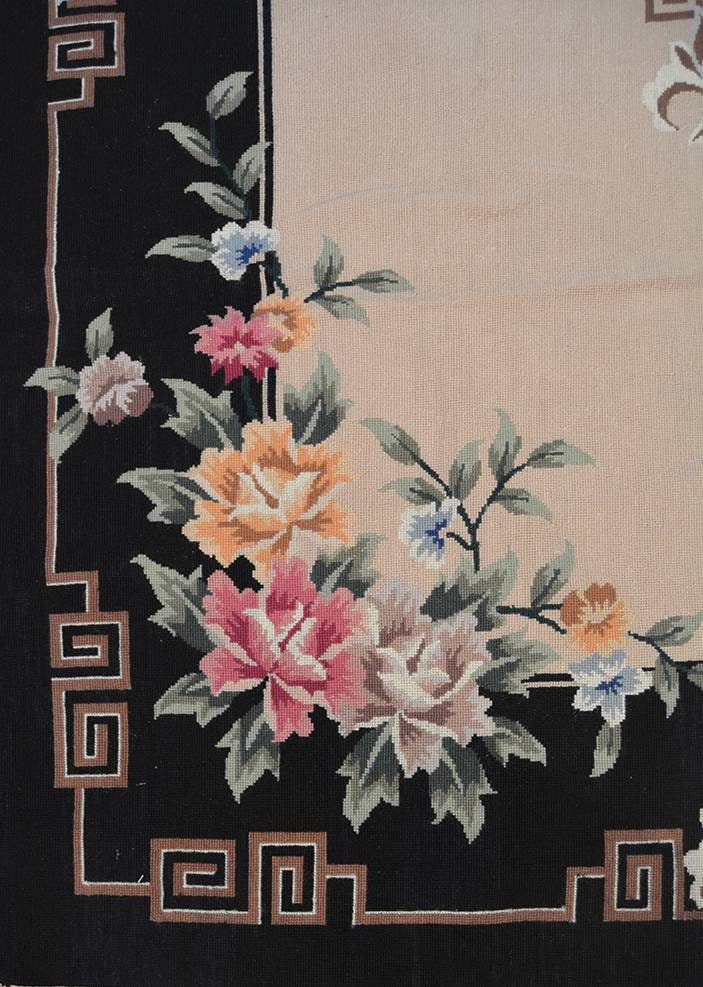 Aubusson Wool Carpet | 8'10" x 5'10" | Home Decor | Chinese Area Rug