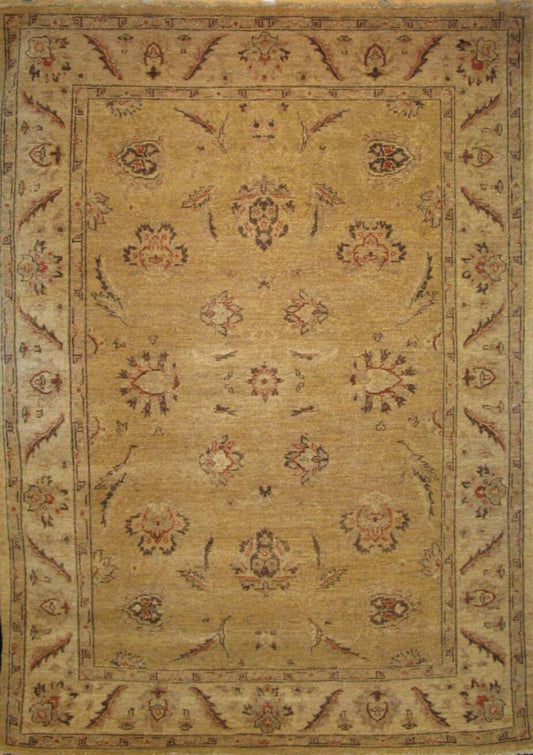 Faryab Lotus Gardens Rug | 7'10" x 5'7" | Home Decor | Wool Area Rug