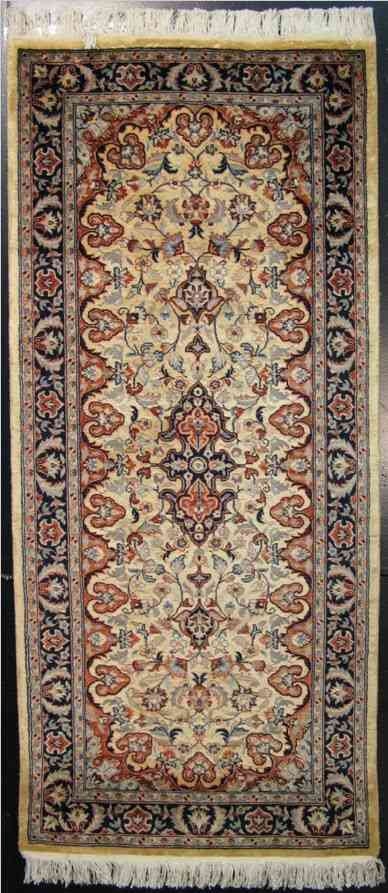 Tauris Runner Rug | 5'11" x 2'7" | Genuine Hand-knotted Rug | Area Rug