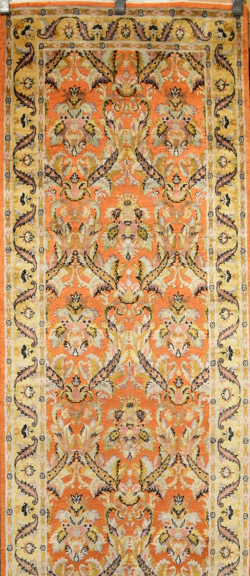 Arts & Crafts by William Morris Runner Rug | 8'3" x 2'8" | Genuine Hand-knotted Rug | Area Rug