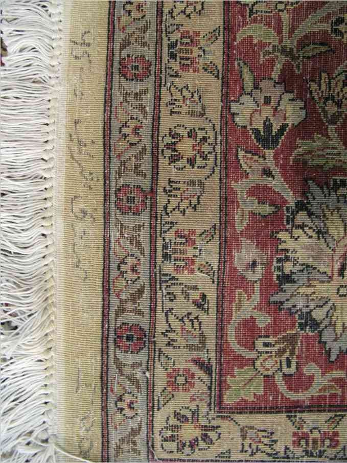 Hispahan Millefleurs Carpet | 12'3" x 8'9" | Home Decor | Hand-knotted Area Rug