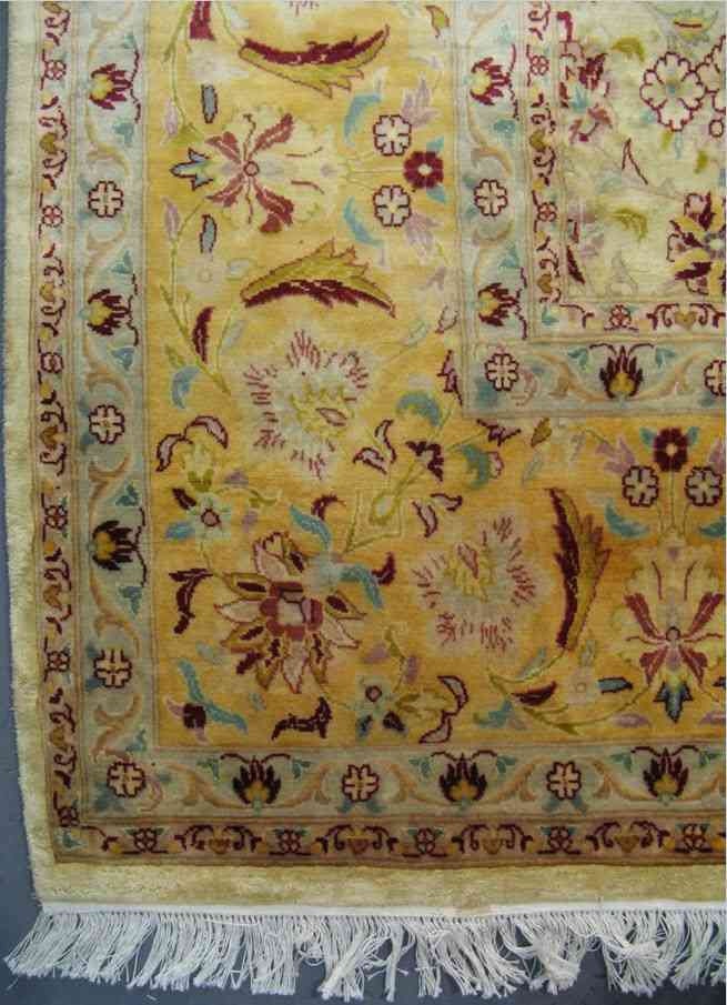 Millefleurs Carpet | 13'4" x 9' | Home Decor | Hand-knotted Area Rug