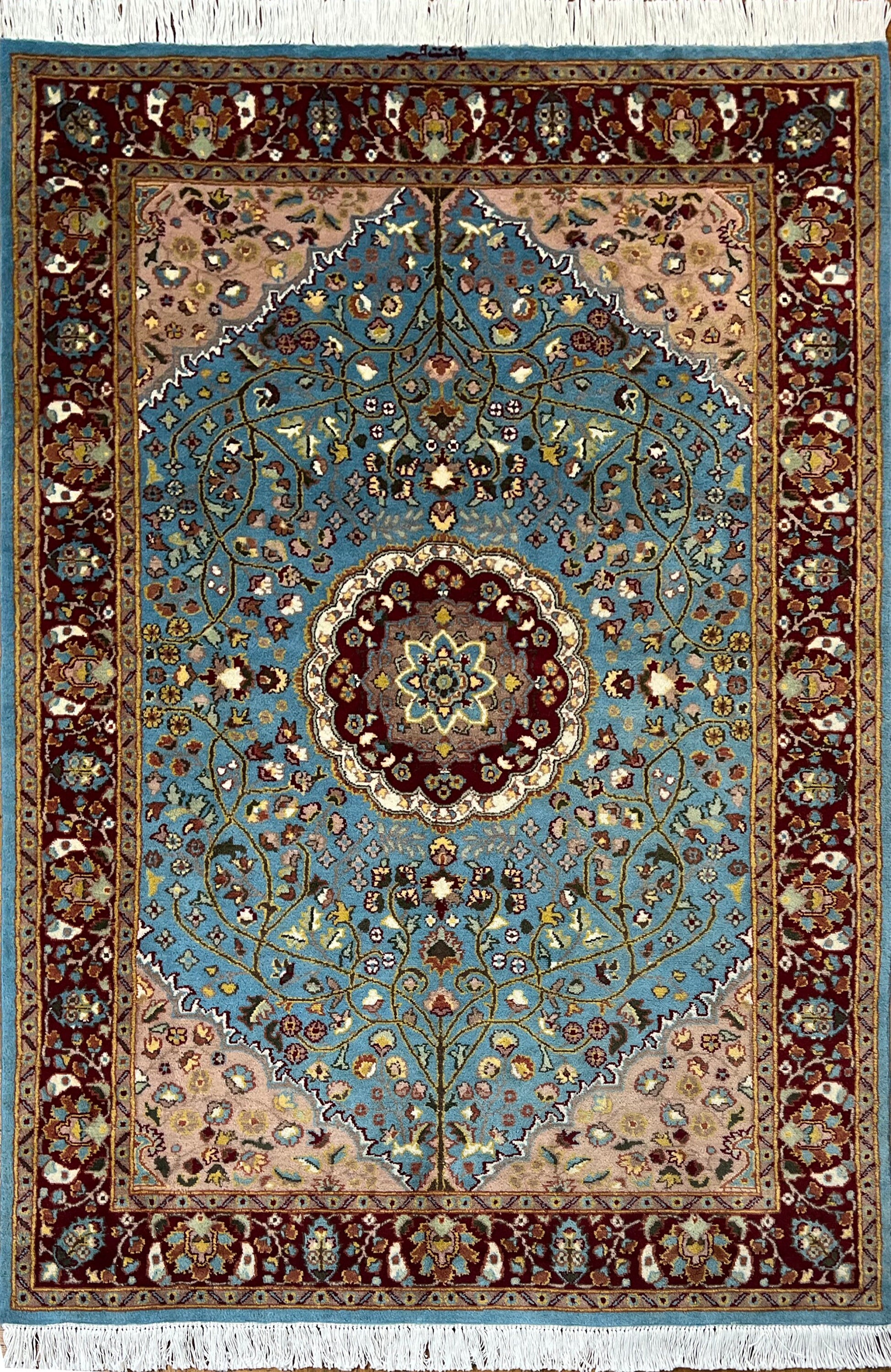 Tree of Life Rug | 6'2" x 4' | Home Decor | Hand-Knotted Rug