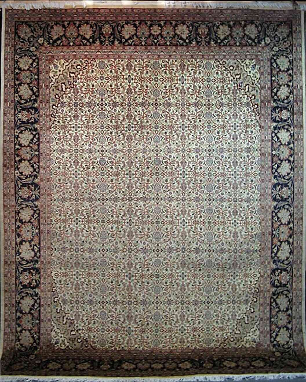 Millefleurs Carpet | 12' x 9'1" | Home Decor | Hand-knotted Area Rug