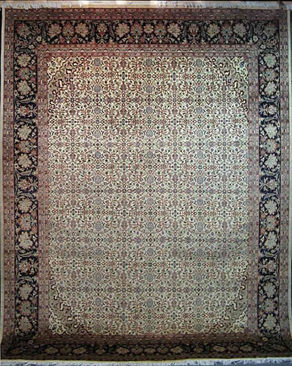 Millefleurs Carpet | 12' x 9'1" | Home Decor | Hand-knotted Area Rug