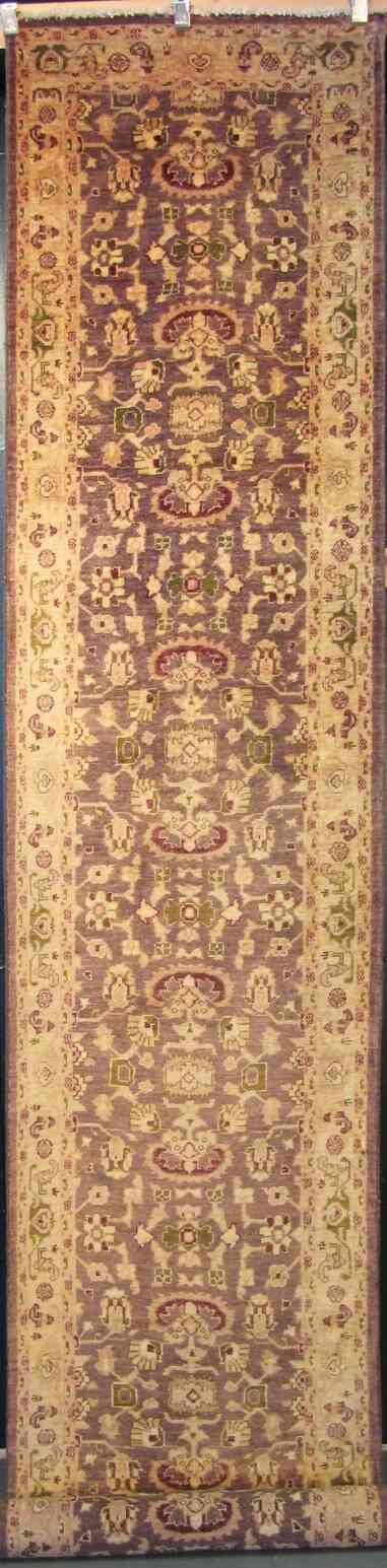 Bakshi Behzad Runner Rug | 14'11" x 2'9" | Genuine Hand-knotted Rug | Wool Area Rug