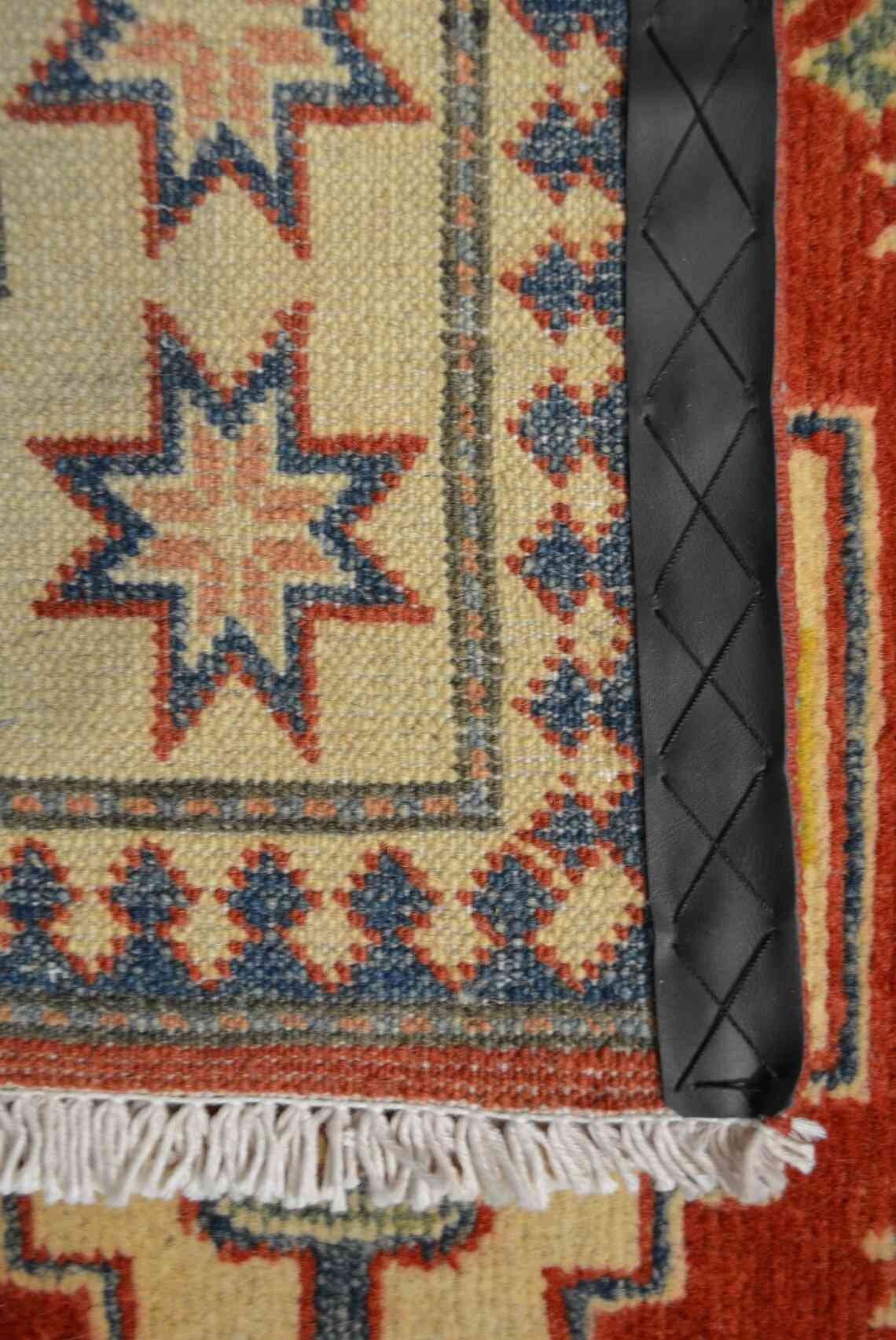 Kazakh Runner Rug | 10'5" x 3' | Genuine Hand-knotted Rug | Area Rug