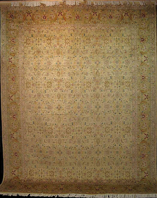 Amritsar Carpet | 12' x 9'1" | Home Decor | Hand-knotted Area Rug