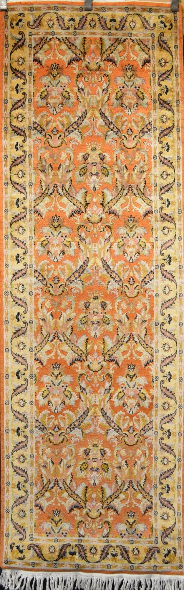 Arts & Crafts by William Morris Runner Rug | 8'3" x 2'8" | Genuine Hand-knotted Rug | Area Rug