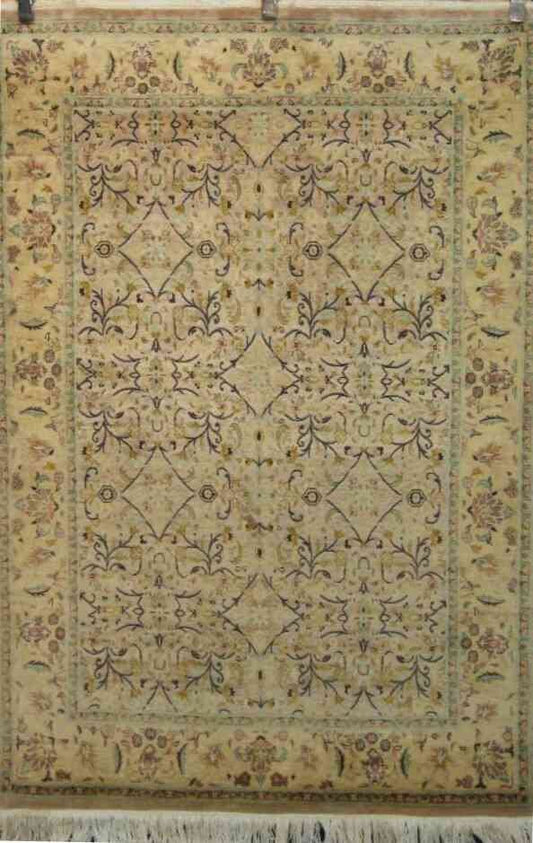 Millefleurs Silk Rug | 6' x 4'1" | Home Decor | Hand-knotted Area Rug