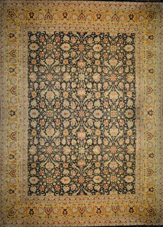 Tauris Millefleurs Carpet | 12'3" x 9' | Home Decor | Hand-knotted Area Rug