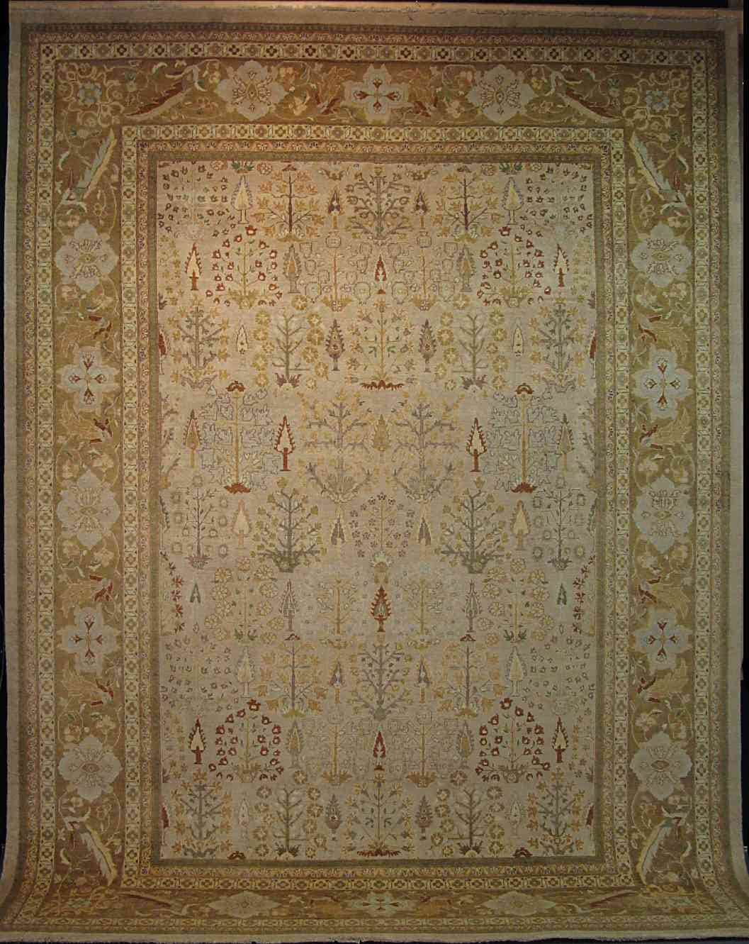 Tree of Life Carpet | 12' x 9' | Home Decor | Wool Area Rug