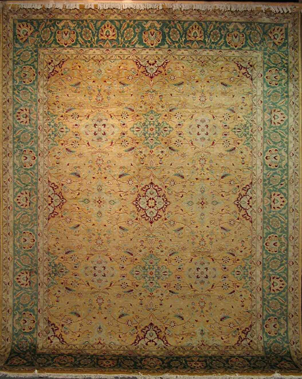 Ghoum Silk Carpet | 11'11" x 9'1" | Home Decor | Hand-knotted Area Rug