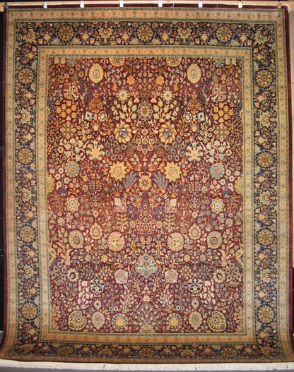 Tauris - Gardens of Paradise Carpet | 11'11" x 9' | Home Decor | Wool Area Rug