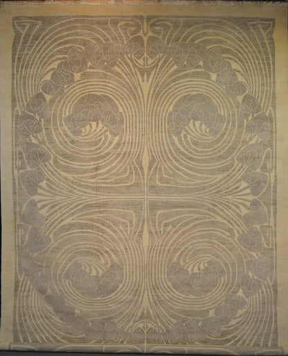 Art Nouveau Carpet | 11'5" x 8'11" | Home Decor | Wool Area Rug