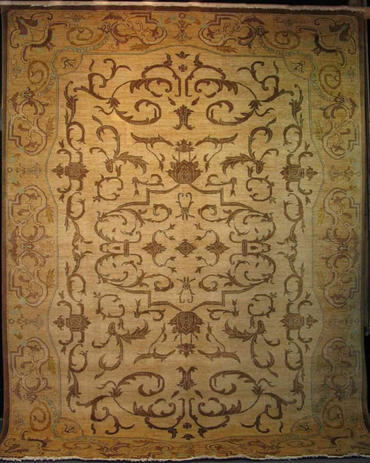 Aubusson de Versaille Carpet | 11'11" x 9'2" | Home Decor | Hand-Knotted Rug