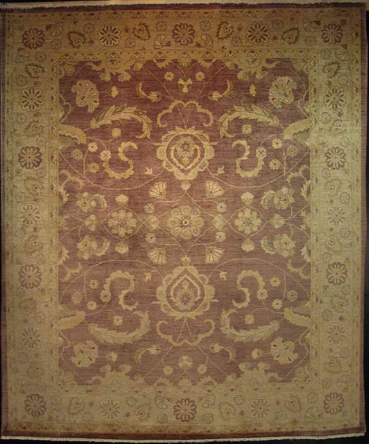 Eslimy Oruzgan Feathers Carpet | 9'11" x 8'3" | Home Decor | Wool Area Rug