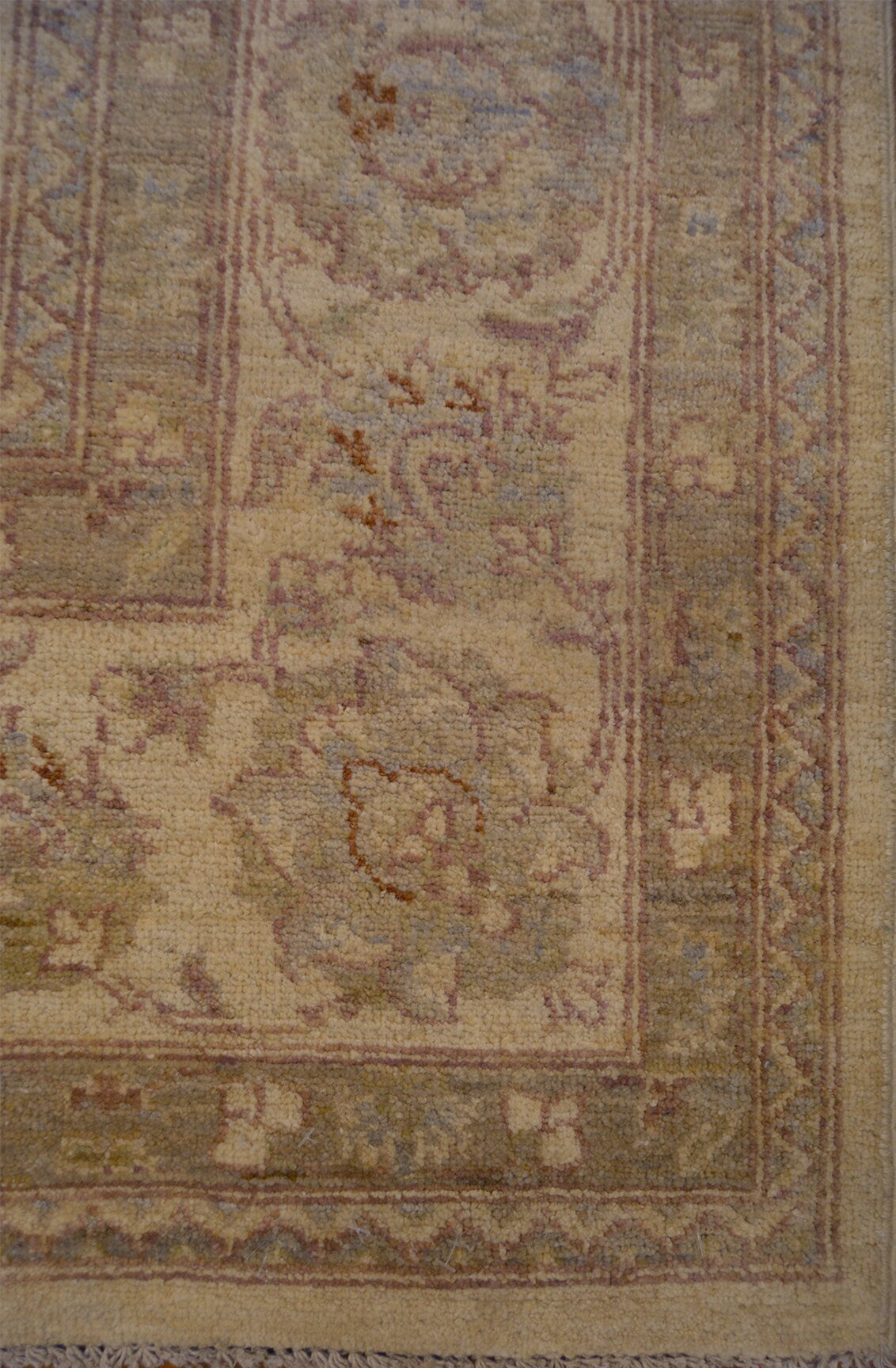 Paktika Lotus Gardens Wool Carpet | 9'10" x 8' | Home Decor | Hand-Knotted Rug