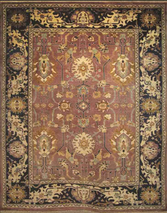 Sultanabad Wool Carpet | 9'5" x 7'11" | Home Decor | Wool Area Rug