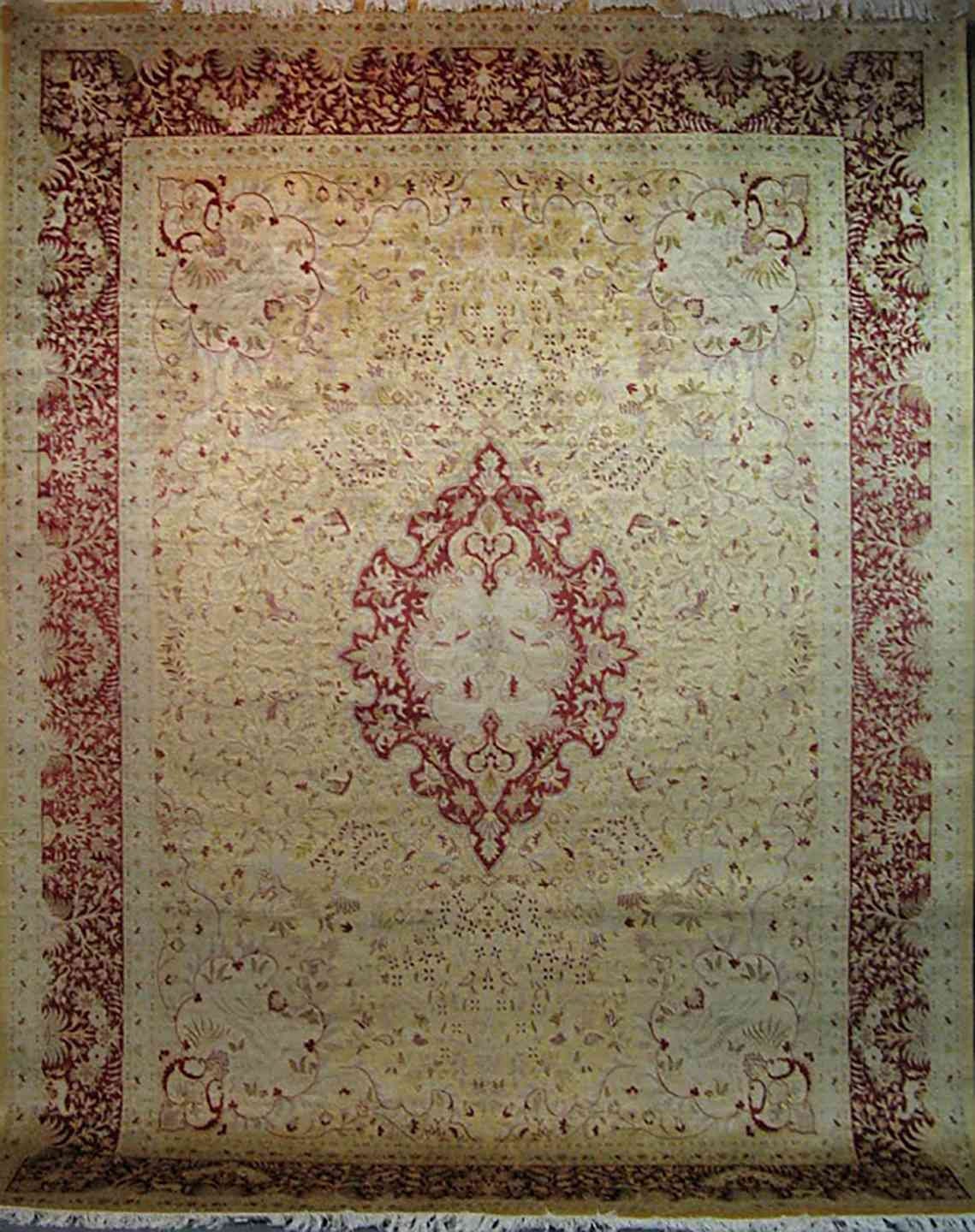 Mina-Khani Carpet | 12'2" x 9'1" | Home Decor | Wool Area Rug