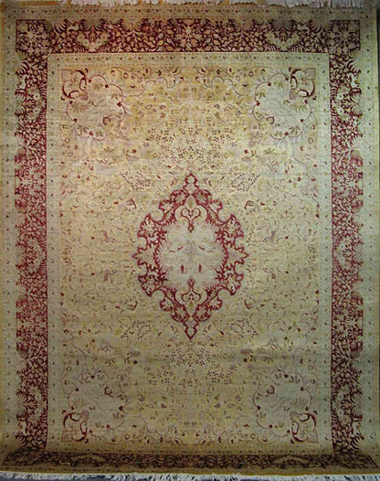 Mina-Khani Carpet | 12'2" x 9'1" | Home Decor | Wool Area Rug