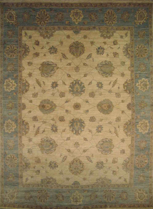 Ajami Carpet | 10'6" x 7'10" | Home Decor | Wool Area Rug