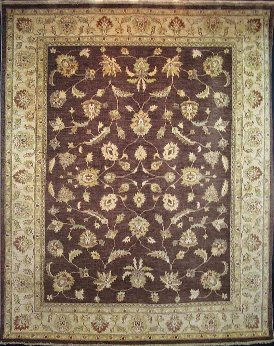 Herat Lotus Vines Rug | 9'11" x 8' | Home Decor | Wool Area Rug