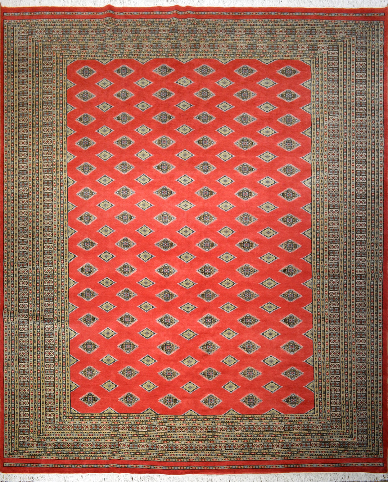 Bokhara Pende Carpet | 10'4" x 8'4" | Home Decor | Wool Area Rug