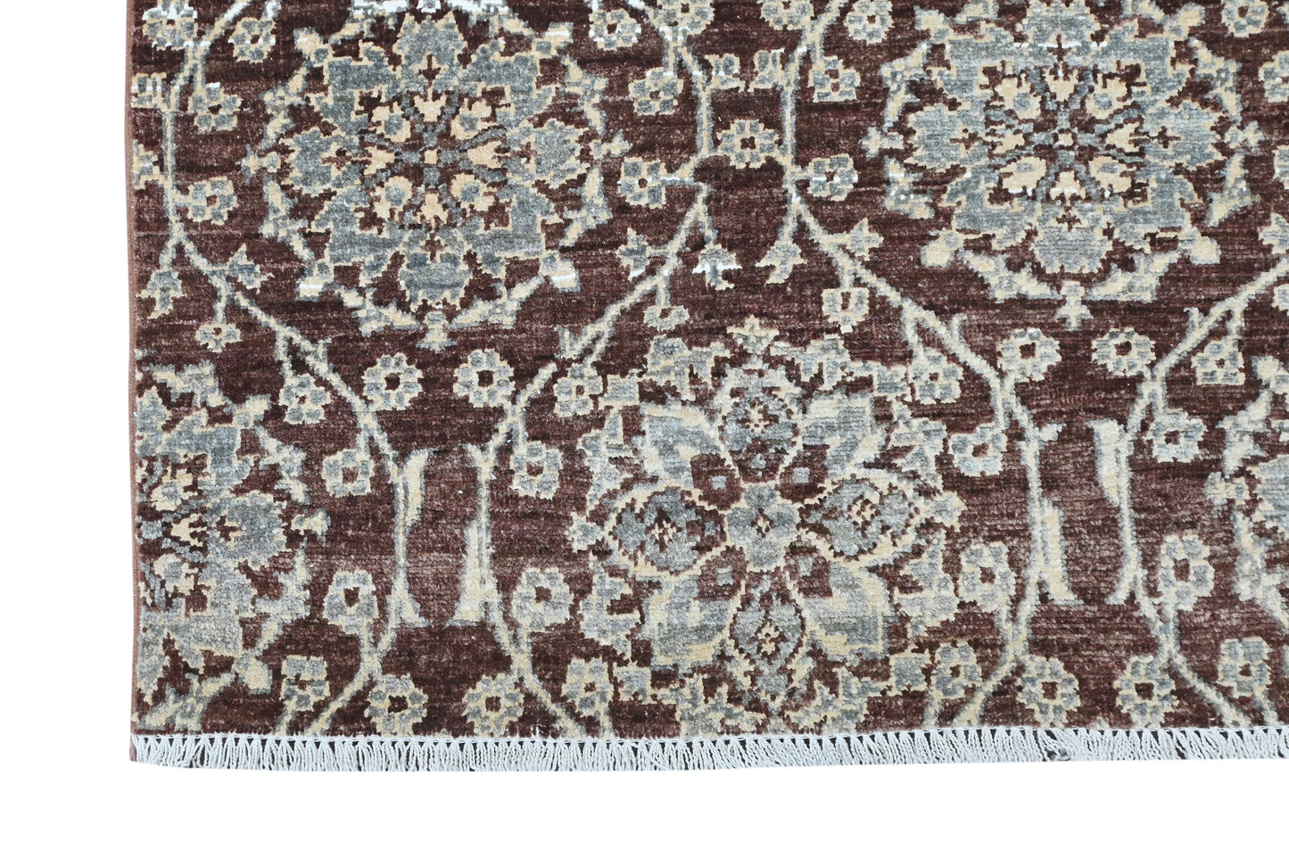 Samoke Runner Rug | 9'9" x 2'8" | Genuine Hand-knotted Rug | Area Rug