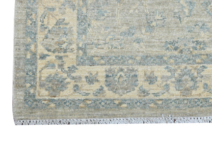 Faryab Lotus Gardens Runner Rug | 20' x 2'11" | Genuine Hand-knotted Rug | Area Rug