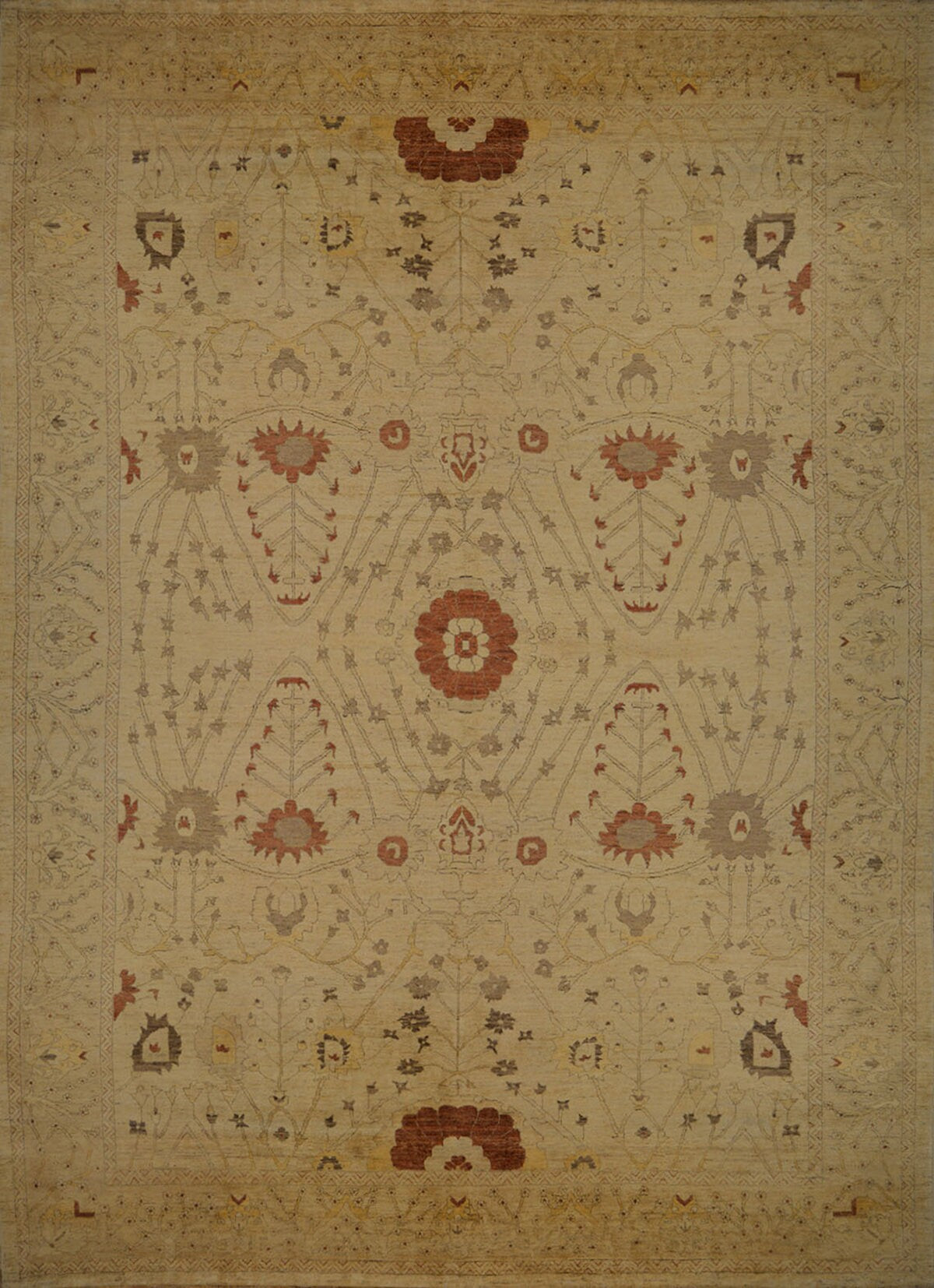 Zabol Carpet | 14' x 10'4" | Home Decor | Hand-knotted Wool Area Rug