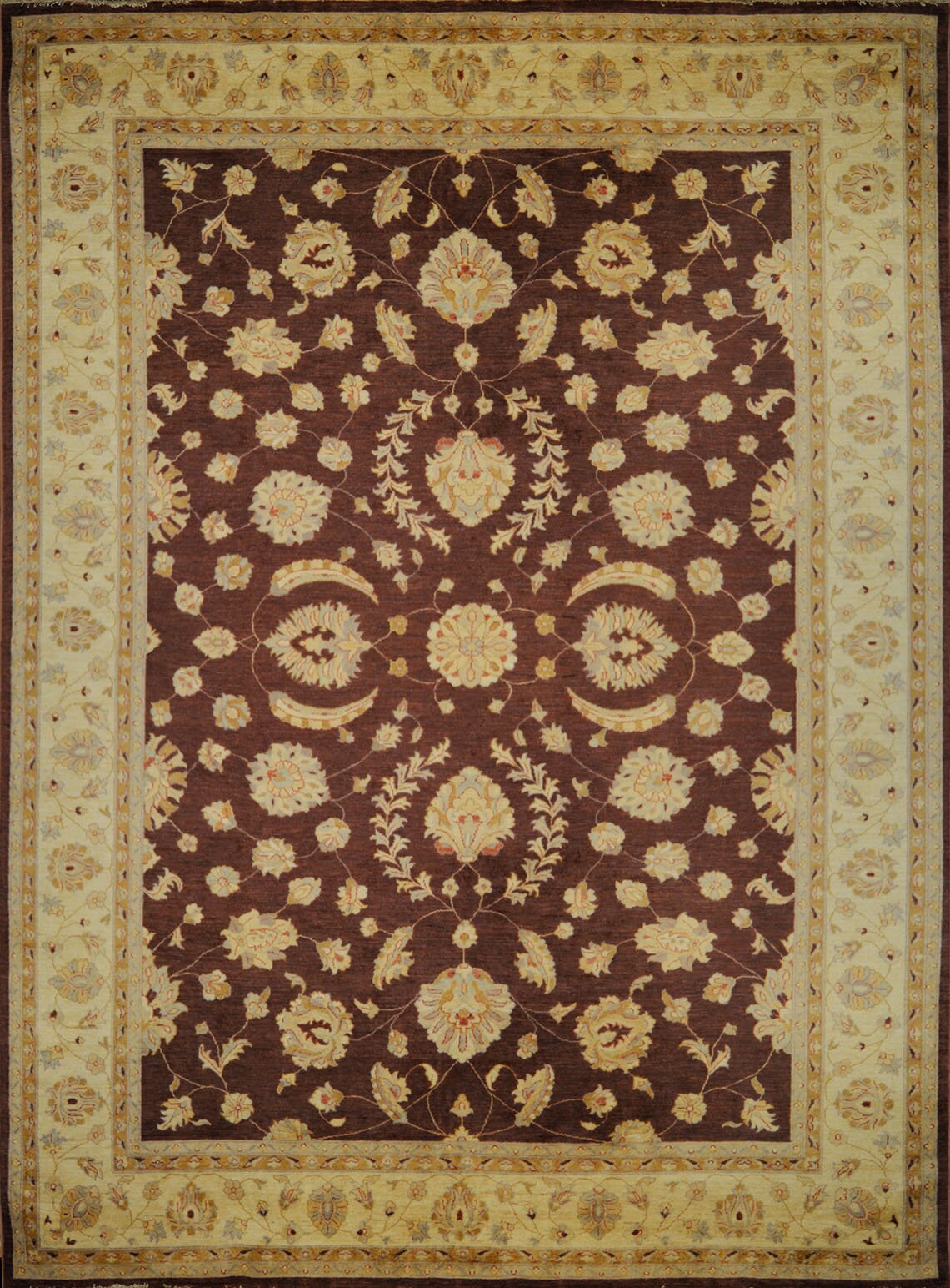 Zabol Carpet | 13'11" x 10'4" | Home Decor | Hand-knotted Wool Area Rug