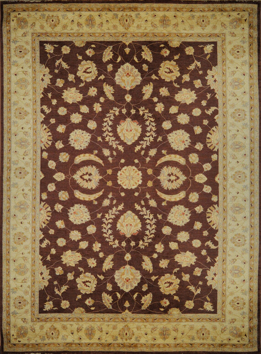 Zabol Carpet | 13'11" x 10'4" | Home Decor | Hand-knotted Wool Area Rug