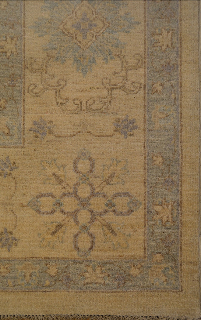 Paktika Farzad Gardens Carpet | 13'7" x 9'11" | Home Decor | Hand-knotted Wool Area Rug