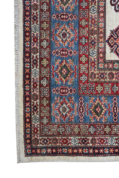 Kazakh Carpet | 13' x 10'1" | Home Decor | Hand-knotted Wool Area Rug