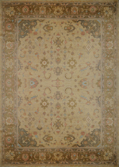 Herat Gardens Carpet | 13'8" x 10'1" | Home Decor | Hand-knotted Wool Area Rug