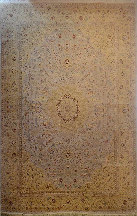 Ghoum Silk Carpet | 15'9" x 10' | Home Decor | Wool Area Rug