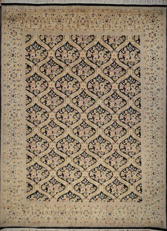 Ghoum Trellis - Arts and Crafts by William Morris Carpet | 13'11" x 10'1" | Home Decor | Silk Area Rug