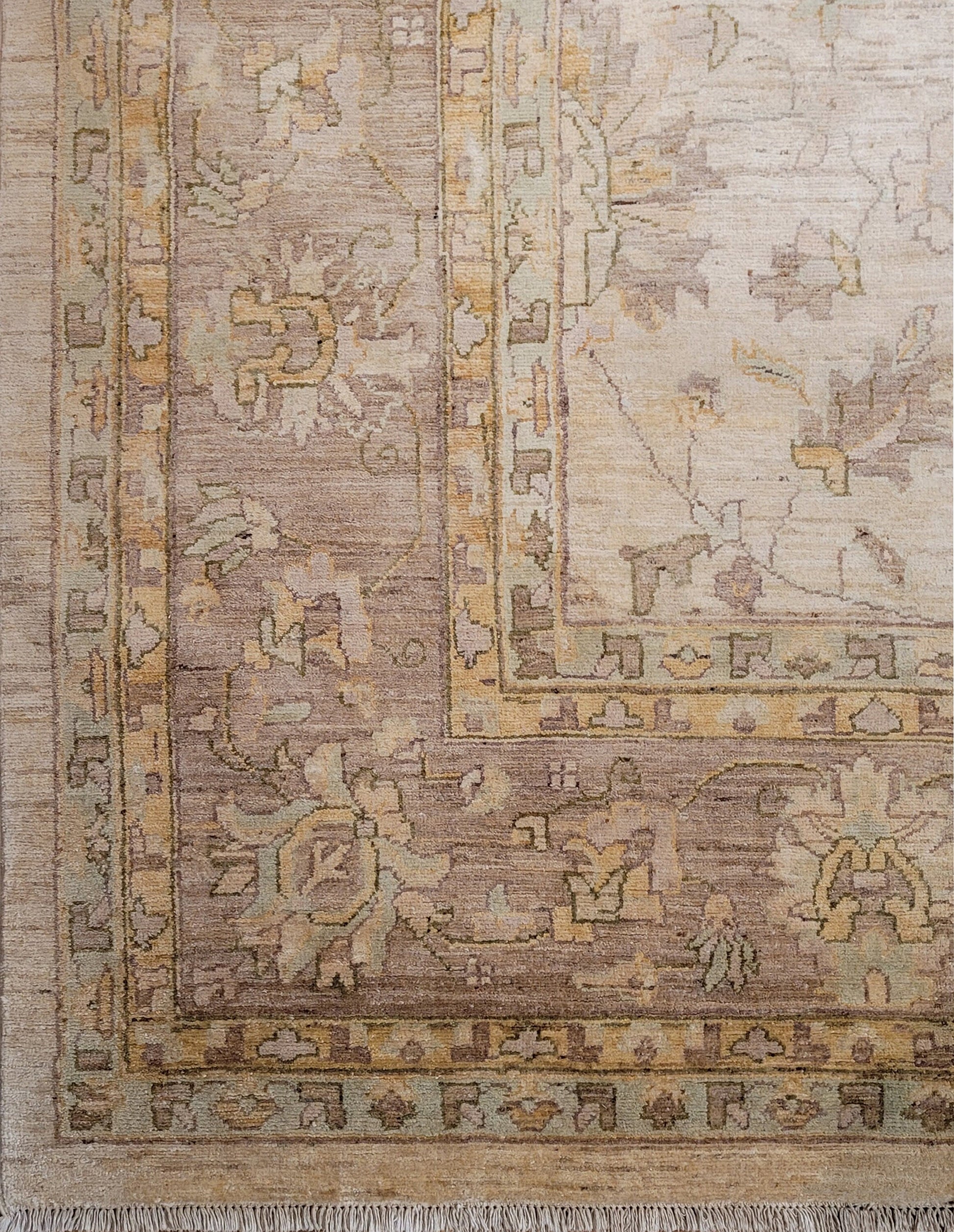 Oruzgan Square Carpet | 12'1" x 11'9" | Home Decor | Hand-knotted Wool Area Rug