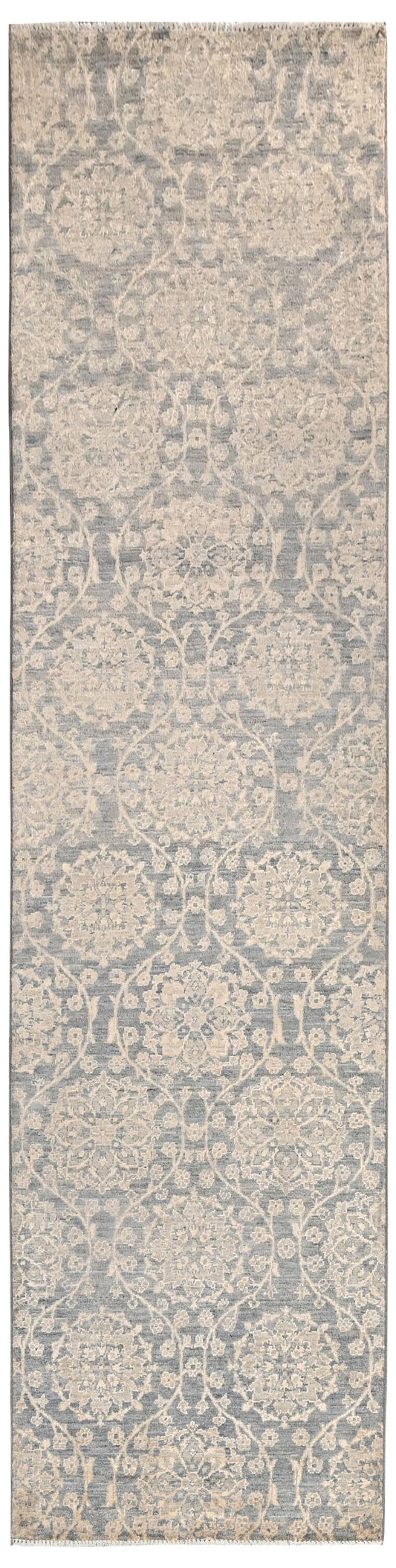 Samoke Runner Rug | 9'11" x 2'9" | Genuine Hand-knotted Rug | Area Rug